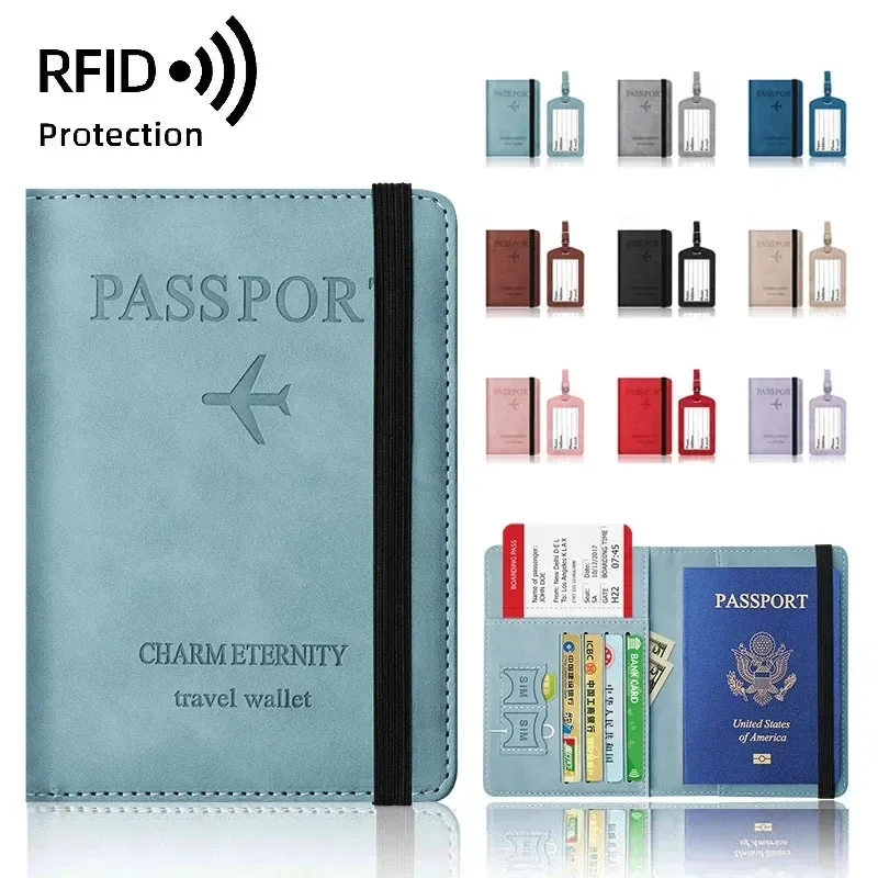 Travel Accessories Long Flight - Women Rfid Travel Passport Holder Cover