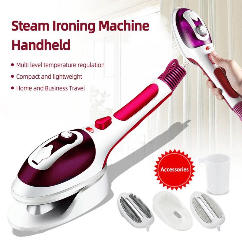 Portable Steamer Clothes - 110V/220V Handheld Steam Iron Garment Steamer
