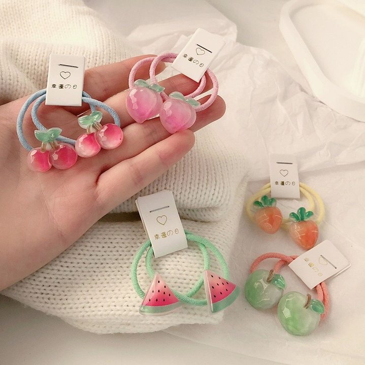 Travel Accessories Kmart - Kids Carrot Hair Ties 5 Pair