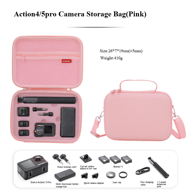 Camera Bag Travel - For DJI Osmo Action 3/4/5 pro