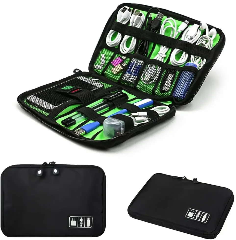 Cable Organizer Travel - Cable Organizer Storage Bags System Kit