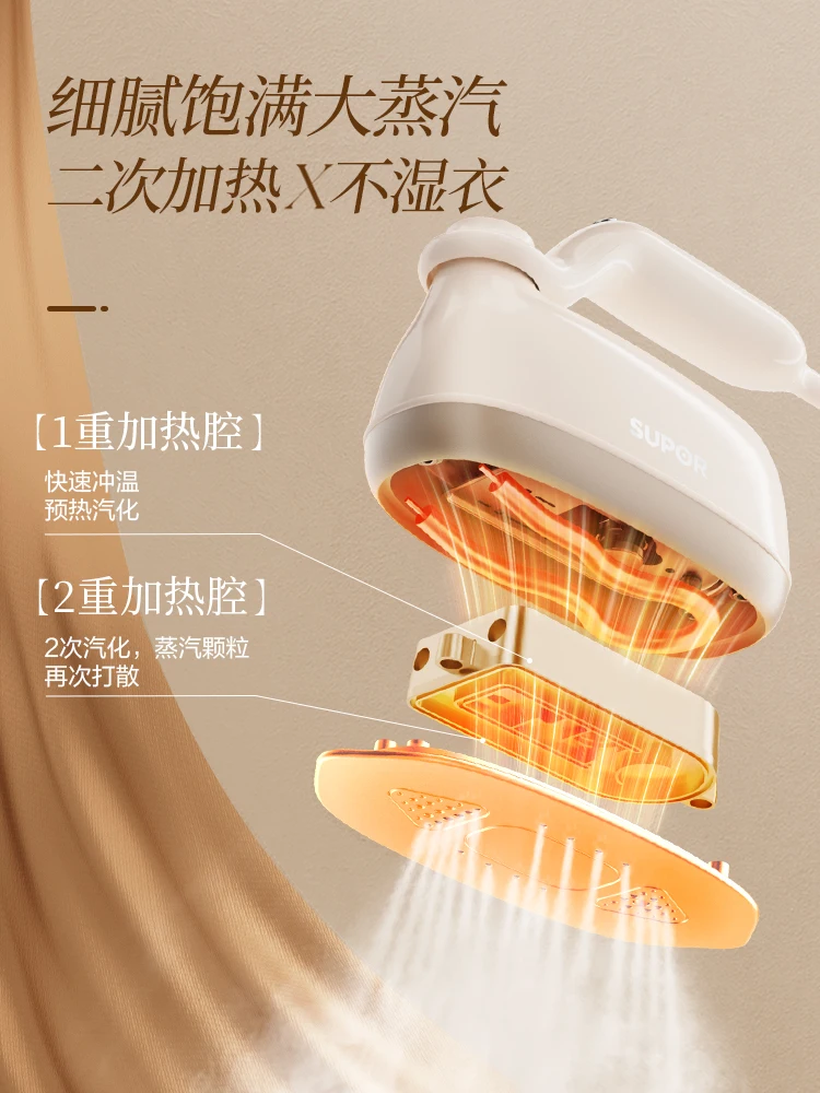 220V Supor Handheld Steamer Po - огляд і ціна Portable Steamer Clothes