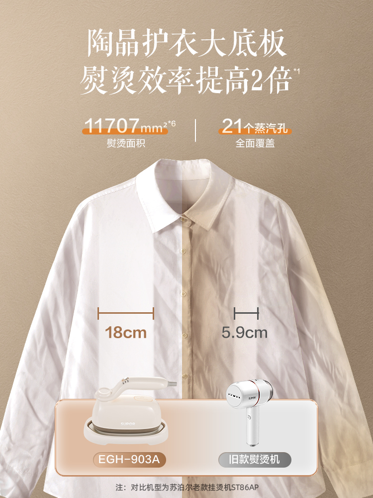 220V Supor Handheld Steamer Po - огляд і ціна Portable Steamer Clothes