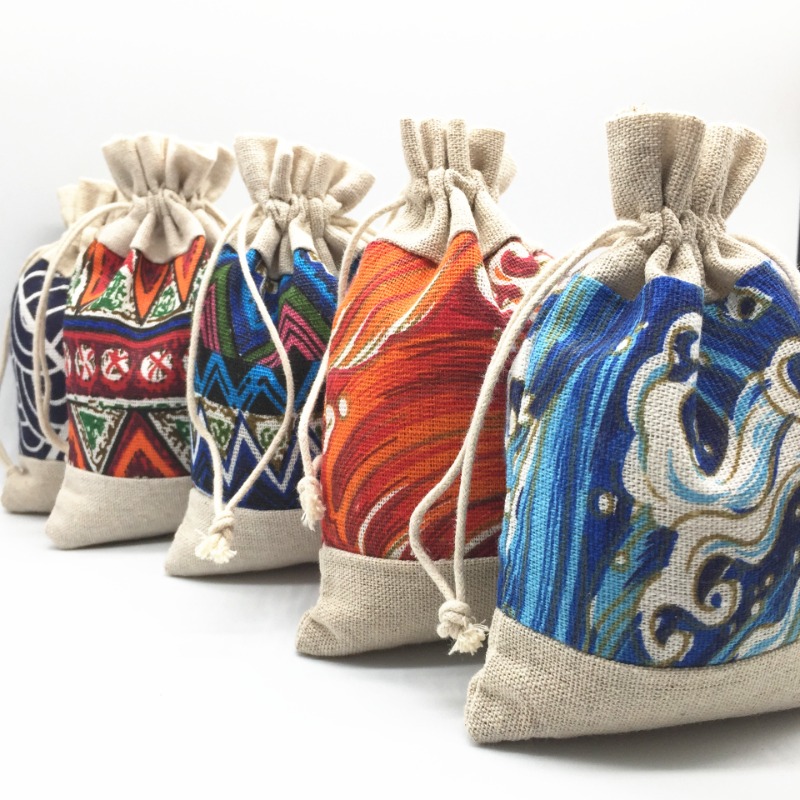 Ethnic Style Drawstring Bag Je - огляд і ціна Cable Organizer Travel