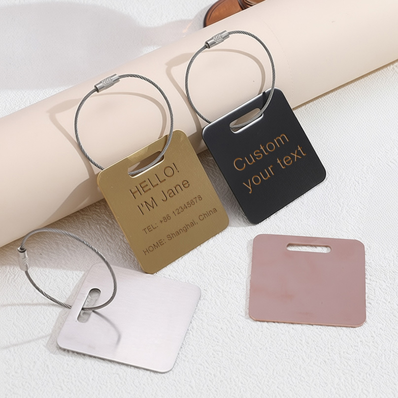Custom Name Luggage Tag Laser  - огляд і ціна Travel Accessories Sale