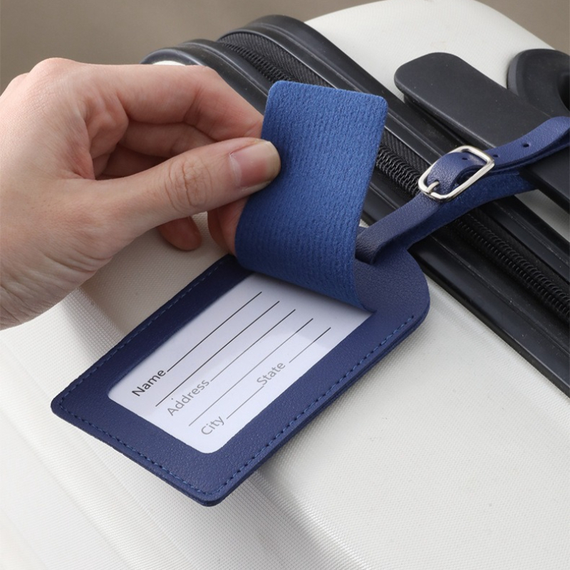 Women Men Luggage Tags PU Leat - огляд і ціна Travel Accessories Sale