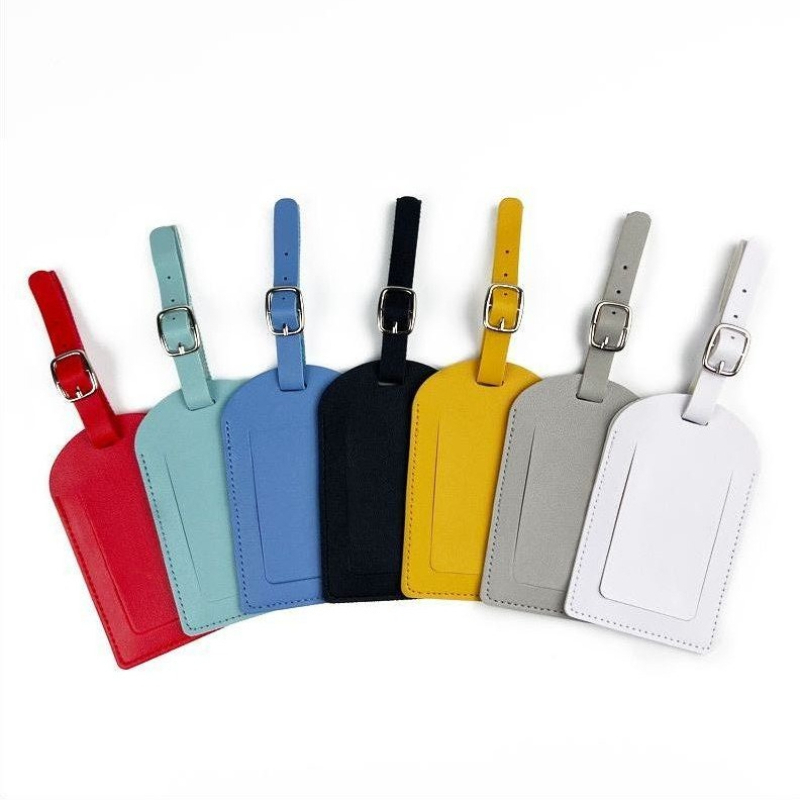 Women Men Luggage Tags PU Leat - огляд і ціна Travel Accessories Sale