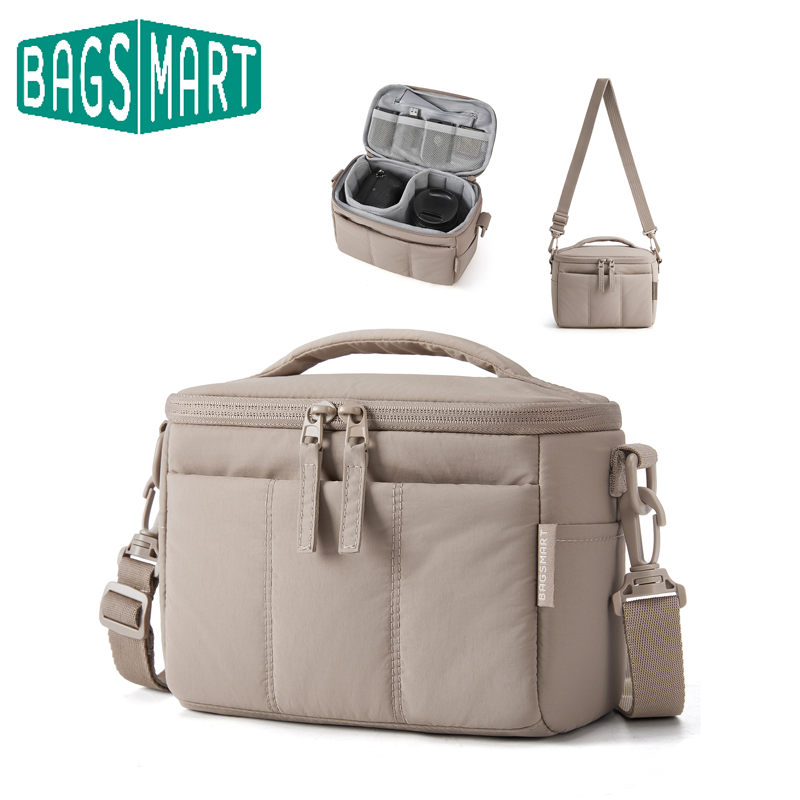 BAGSMART Padded Camera Shoulde - огляд і ціна Camera Bag Travel
