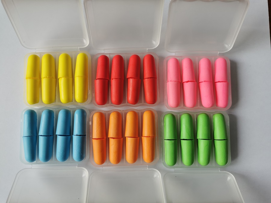 4Pairs/set  comfort noise redu - огляд і ціна Earplug Set Foam