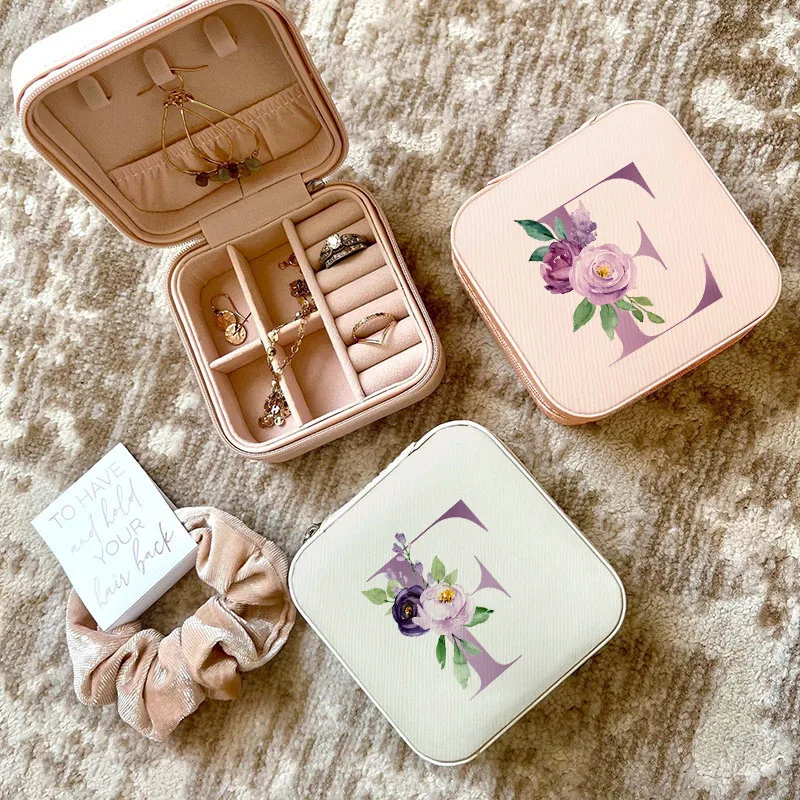 Purple Letters Jewelry Box Wed - огляд і ціна Travel Jewellery & Accessories Organiser