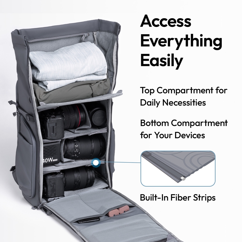Ulanzi BP04 Hard Shell Camera  - огляд і ціна Camera Bag Travel