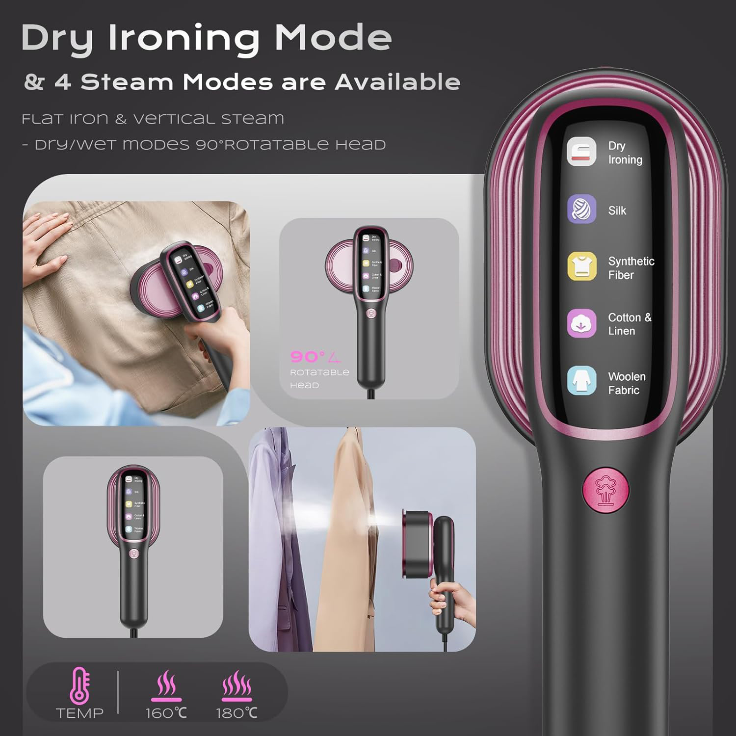 2026 NEW Portable Steam Iron G - огляд і ціна Portable Steamer Clothes