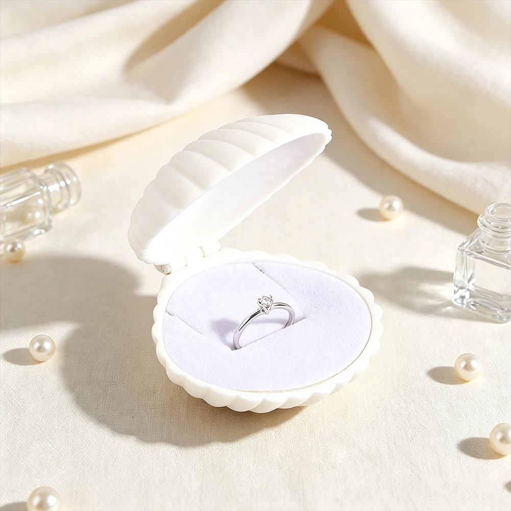 Cute White Shells Jewellery Bo - огляд і ціна Travel Jewellery & Accessories Organiser