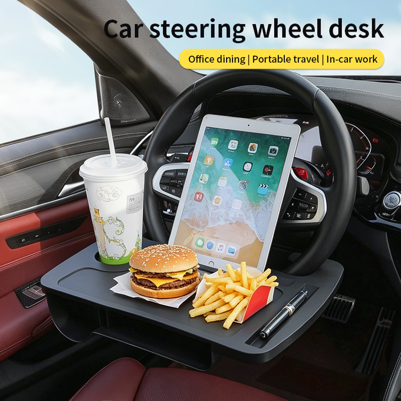 2-IN-1 Car Steering Wheel Tabl - огляд і ціна Travel Accessories In Car