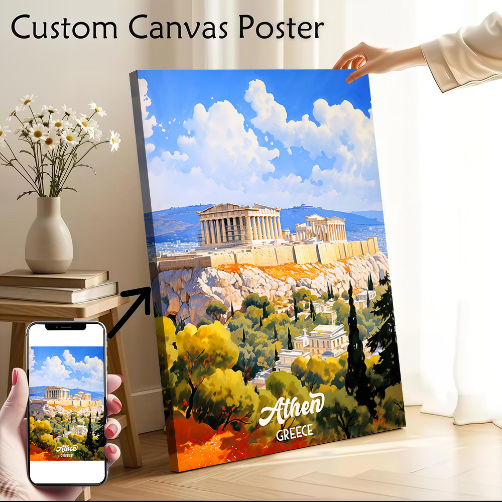 Athens Greece Travel Canvas Po - огляд і ціна Travel Accessories Greece