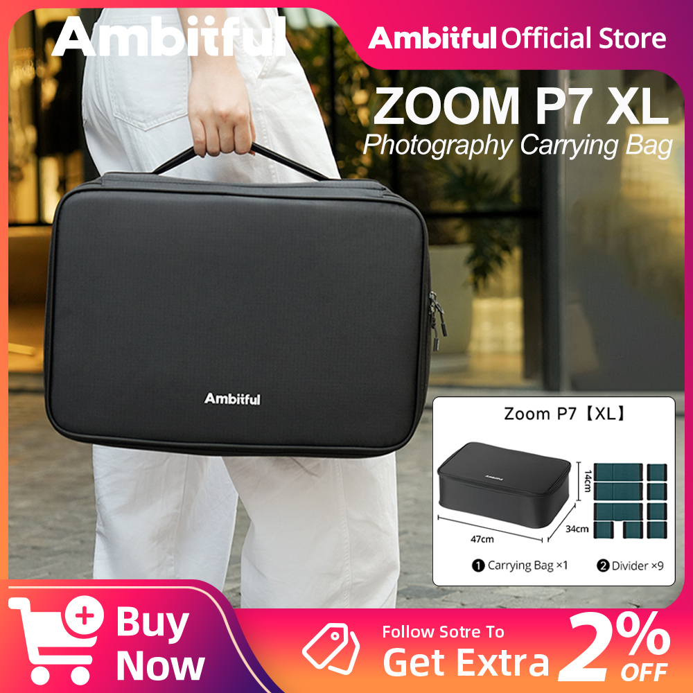 Ambitful ZOOM P7II XL Photogra - огляд і ціна Camera Bag Travel