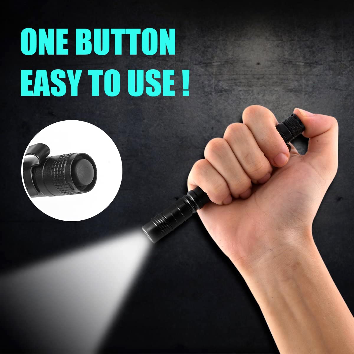 Portable Mini LED Pen Flashlig - огляд і ціна Travel Accessories In Car