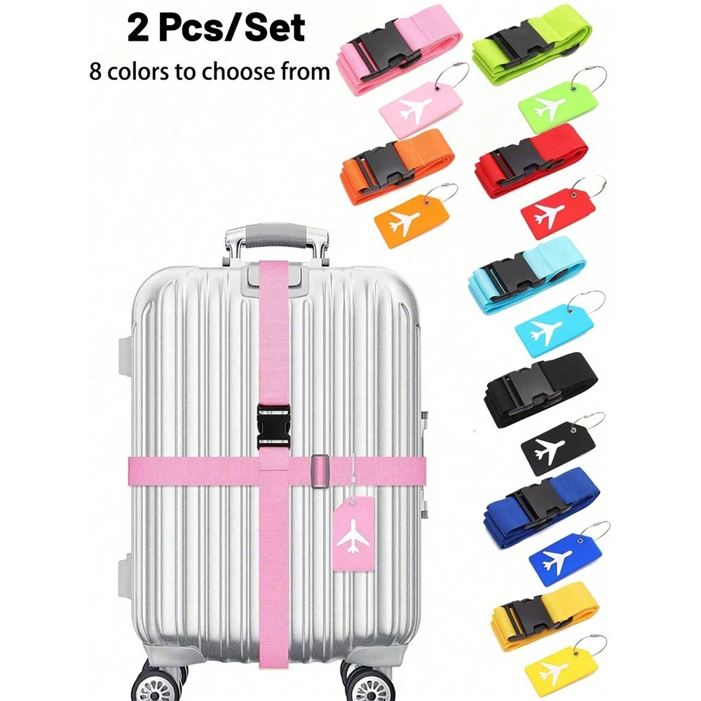 Luggage Strap Set with Luggage - огляд і ціна Travel Accessories Sale