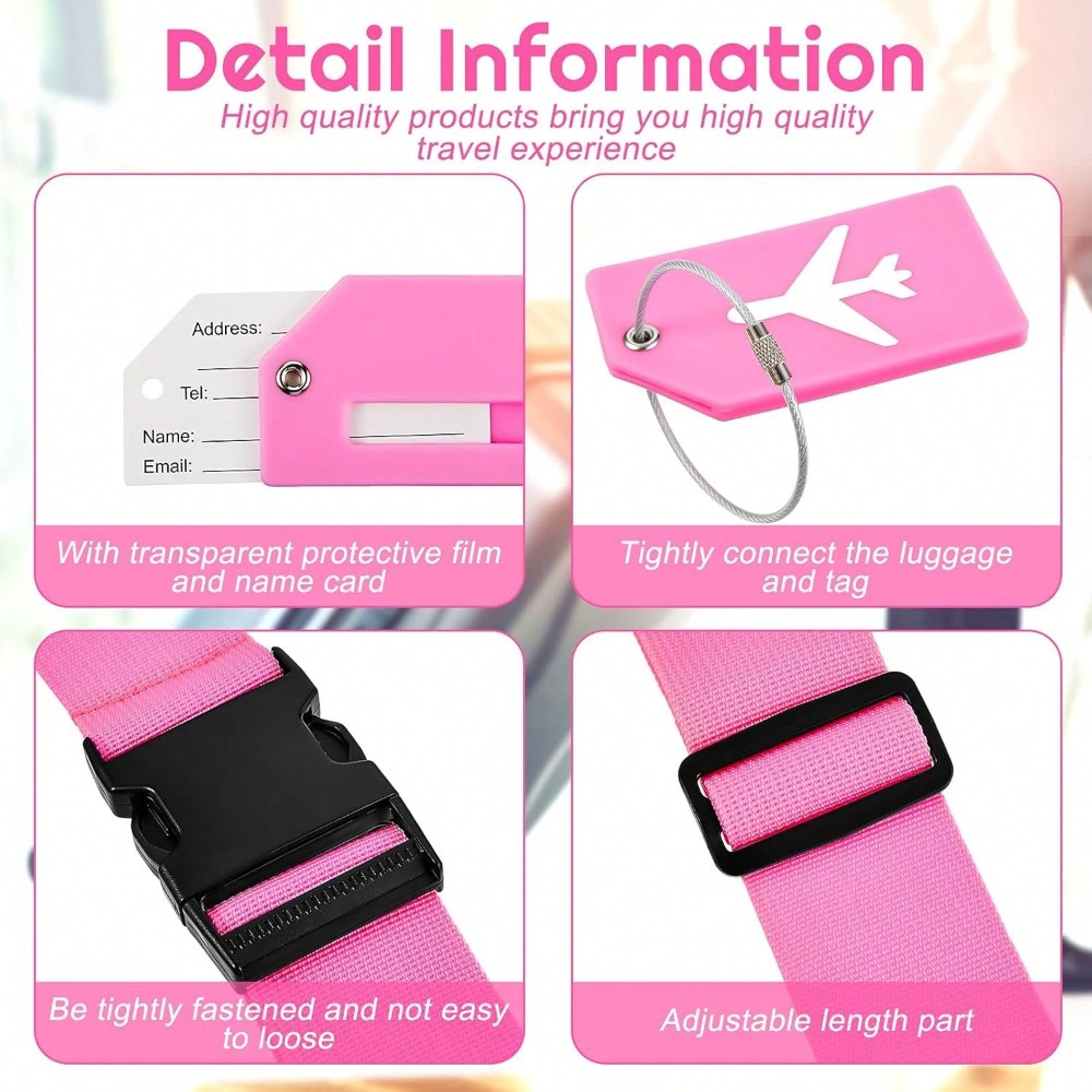 Luggage Strap Set with Luggage - огляд і ціна Travel Accessories Sale