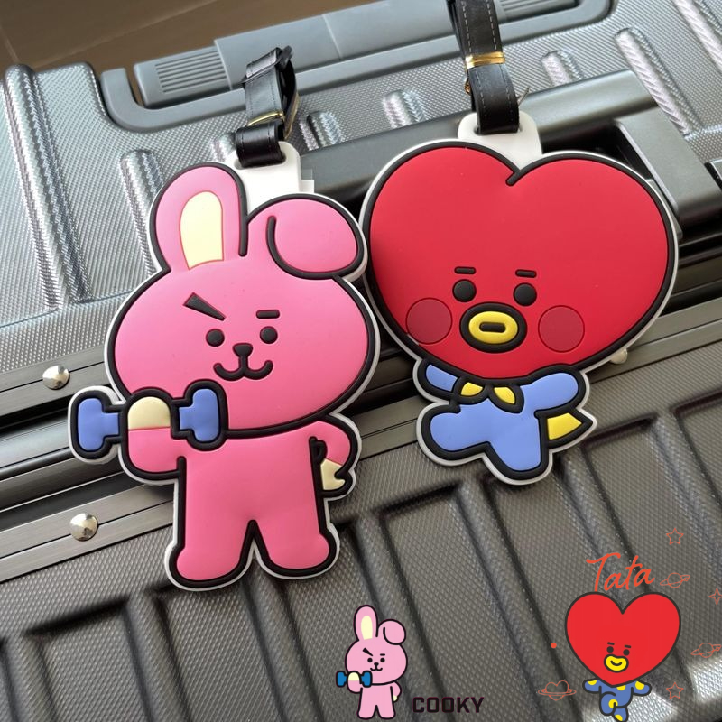 BT21 cartoon cute keychain Kaw - огляд і ціна Travel Accessories Sale