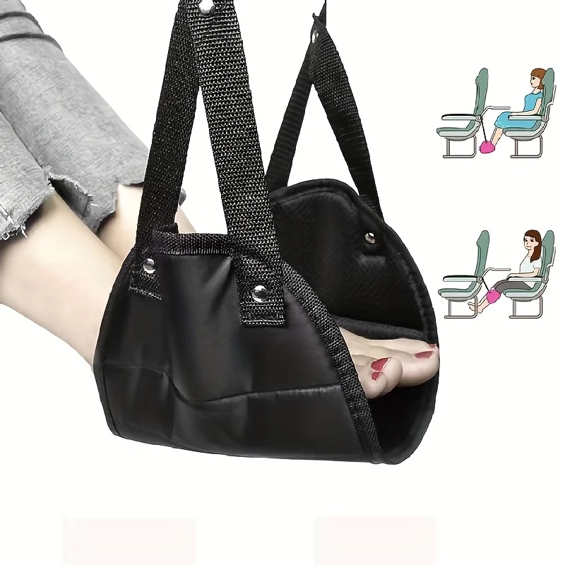 Airplane Footrest Hammock Adju - огляд і ціна Travel Accessories Long Flight