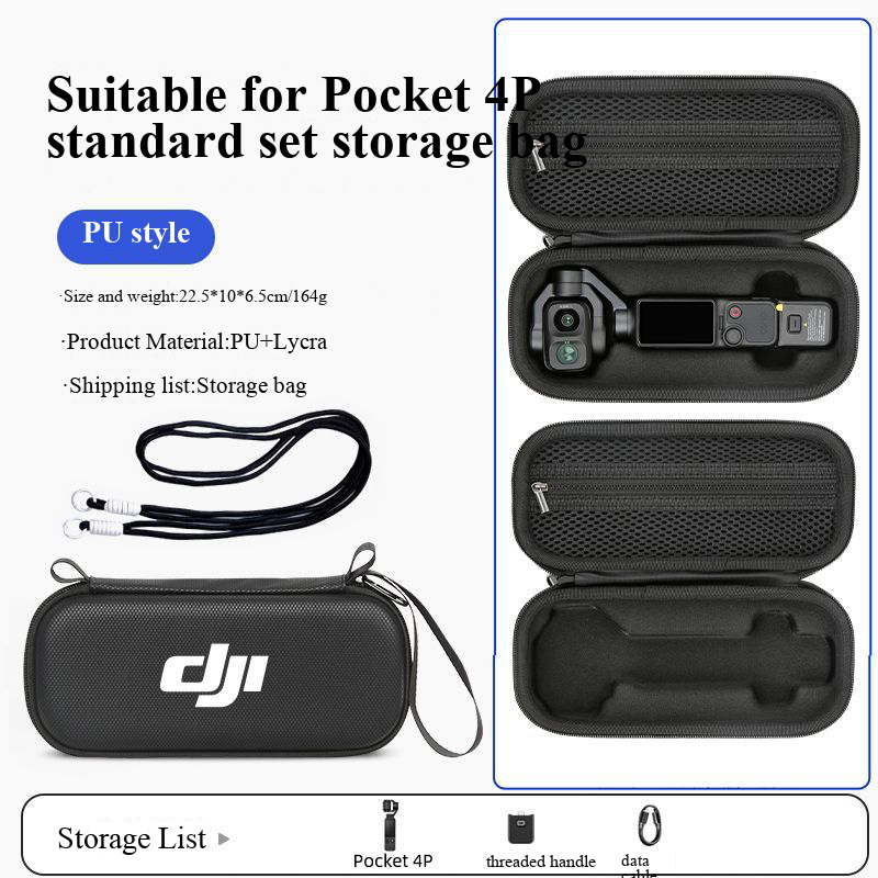 Storage Bag For DJI Pocket 4 P - огляд і ціна Camera Bag Travel