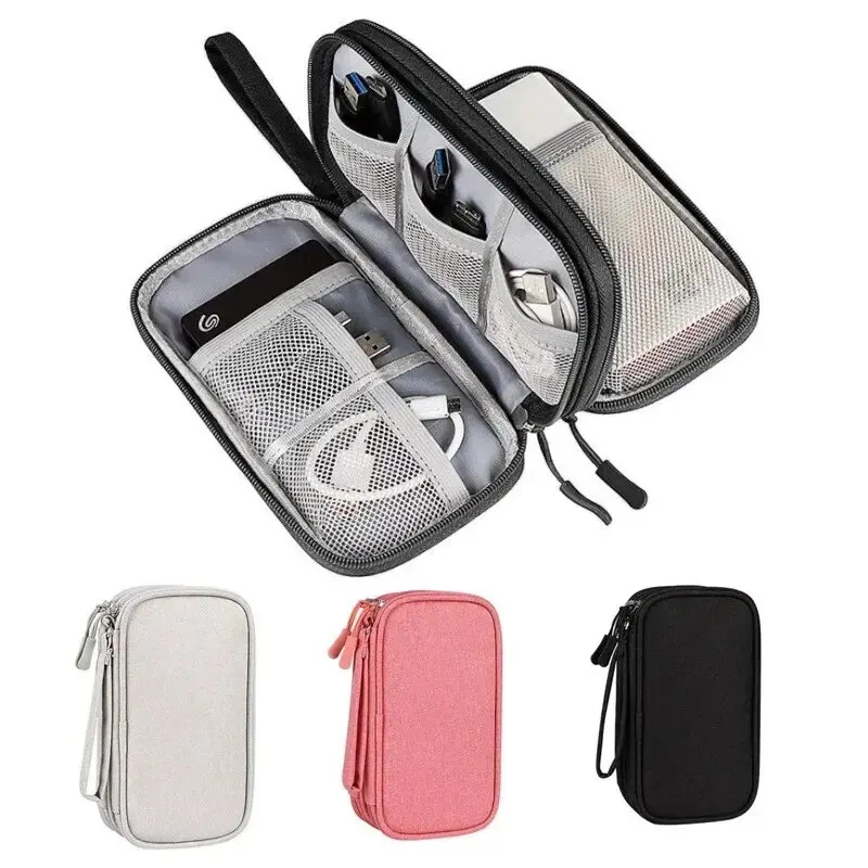 1PCS Grey/Black/Pink/Navy NEW  - огляд і ціна Cable Organizer Travel