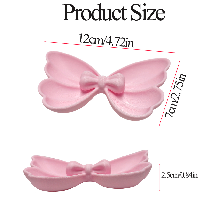 2Pcs Mini Bow-Shaped Jewelry S - огляд і ціна Travel Accessories Jewelry