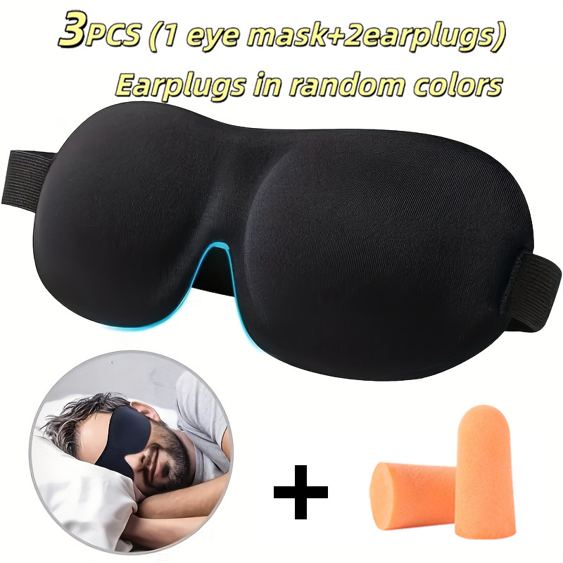 3-Pcs Sleep Set-Lightweight Th - огляд і ціна Earplug Set Foam