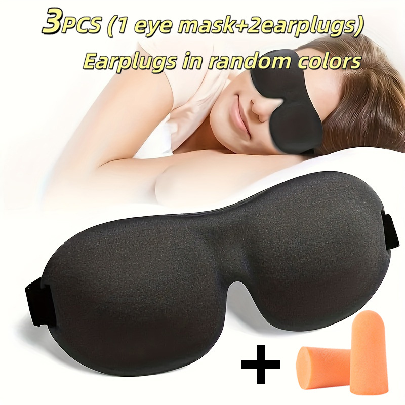 3-Pcs Sleep Set-Lightweight Th - огляд і ціна Earplug Set Foam