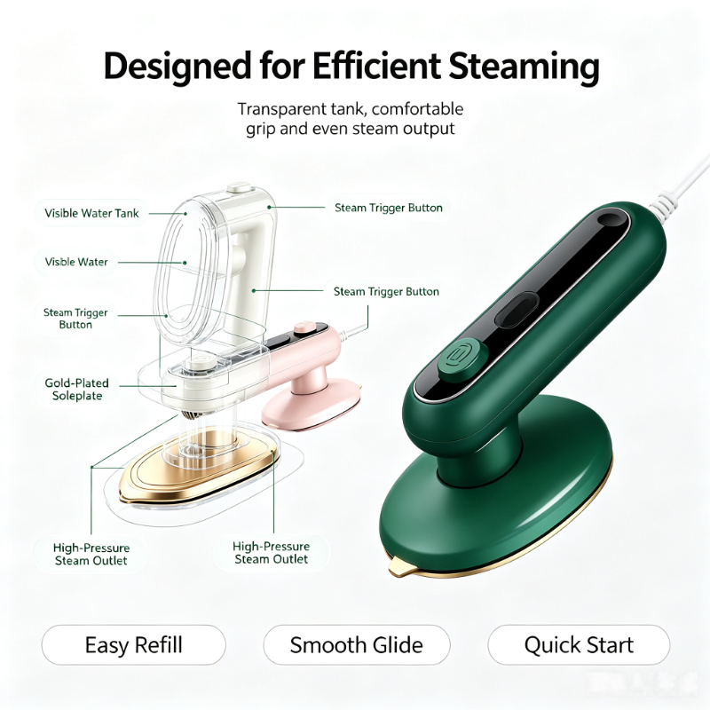 Multifunctional Handheld Garme - огляд і ціна Portable Steamer Clothes