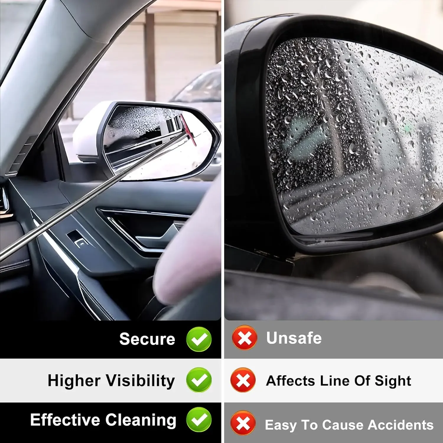 Rearview Mirror Windscreen Wip - огляд і ціна Travel Accessories In Car