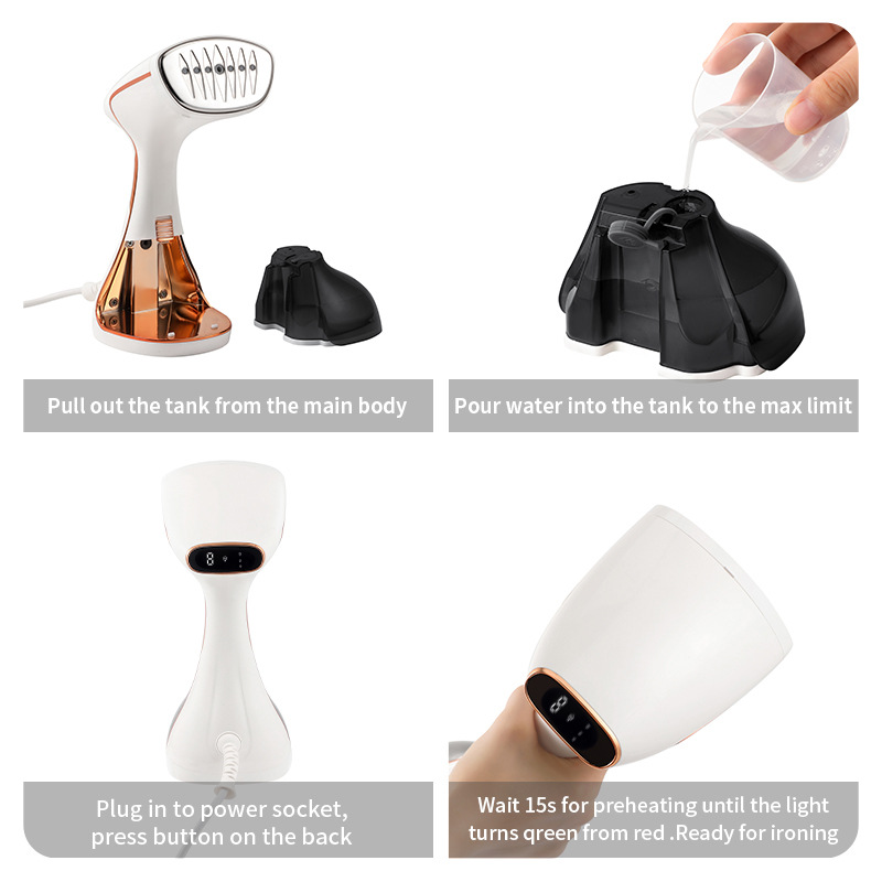 1800W Handheld Steam Hanging I - огляд і ціна Portable Steamer Clothes