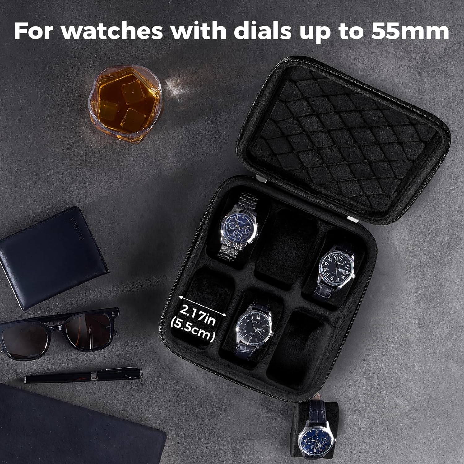 Travel Watch Bracelet Storage  - огляд і ціна Travel Accessories Gifts For Men