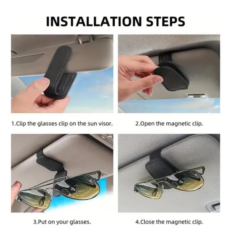 Car Sun Visor Glasses Case Hol - огляд і ціна Travel Accessories In Car