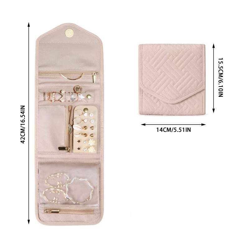 Foldable Jewellery Roll Conven - огляд і ціна Travel Jewellery & Accessories Organiser