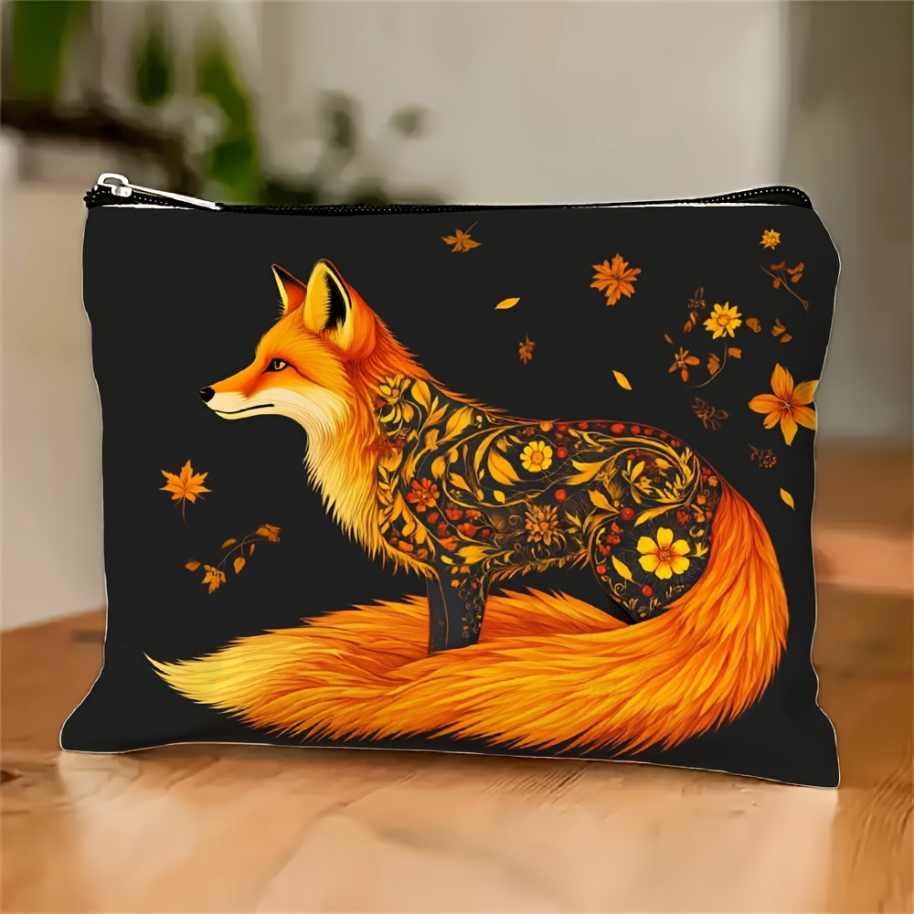 A Fox and Floral Pattern Makeu - огляд і ціна Travel Accessories Jewelry