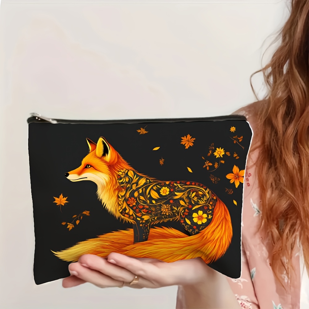 A Fox and Floral Pattern Makeu - огляд і ціна Travel Accessories Jewelry