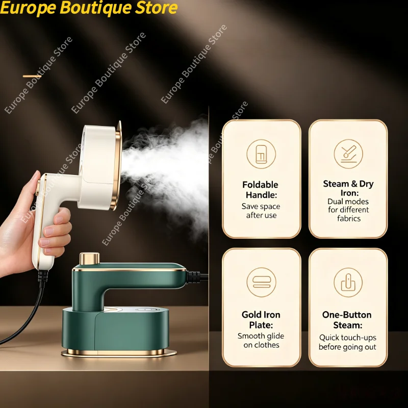 Foldable Mini Portable Handhel - огляд і ціна Portable Steamer Clothes
