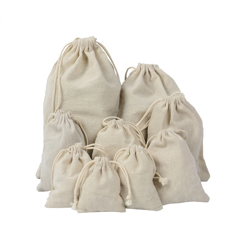 Travel Drawstring Cotton Linen - огляд і ціна Travel Jewellery & Accessories Organiser