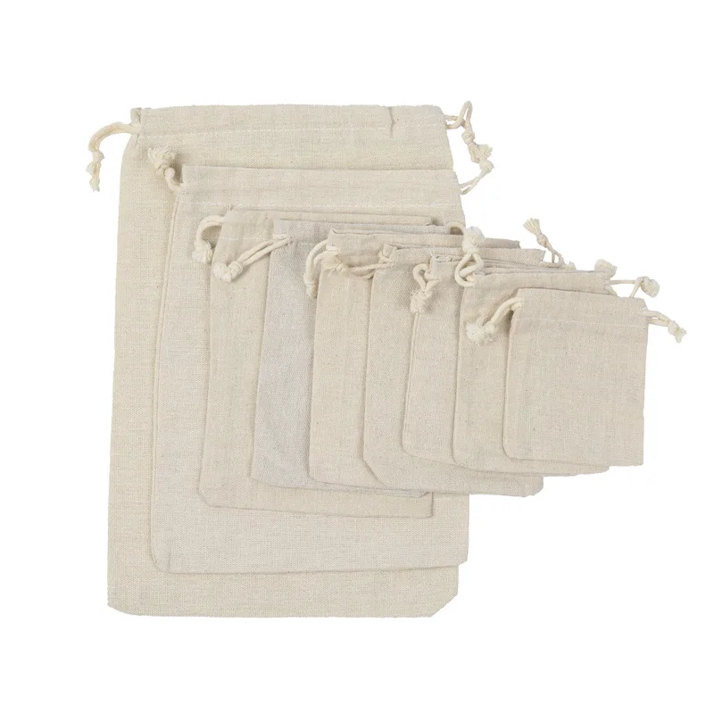 Travel Drawstring Cotton Linen - огляд і ціна Travel Jewellery & Accessories Organiser
