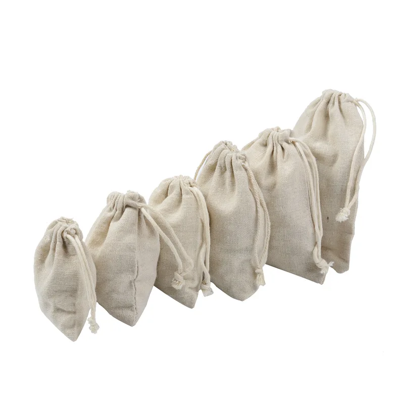 Travel Drawstring Cotton Linen - огляд і ціна Travel Jewellery & Accessories Organiser