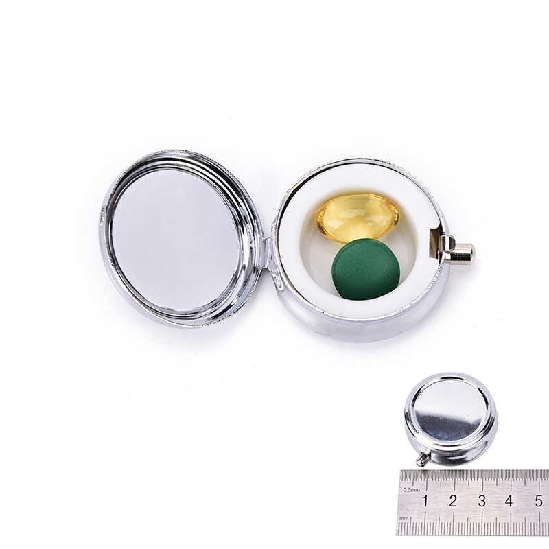 Travel Metal Pill Box Medicine - огляд і ціна Travel Jewellery & Accessories Organiser