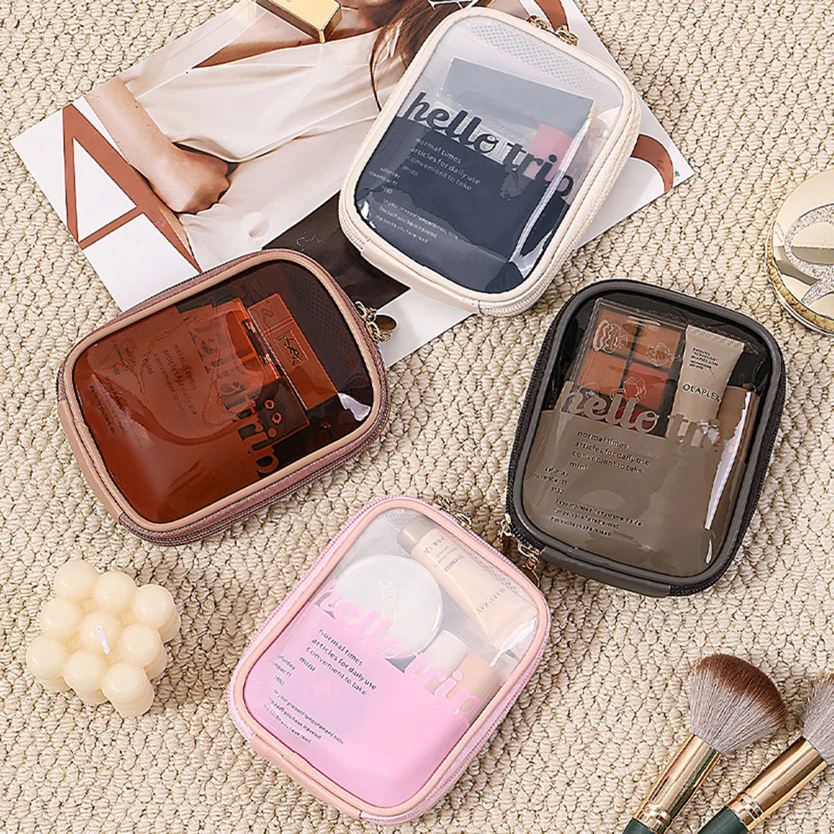 Transparent Portable Cosmetic  - огляд і ціна Cable Organizer Travel