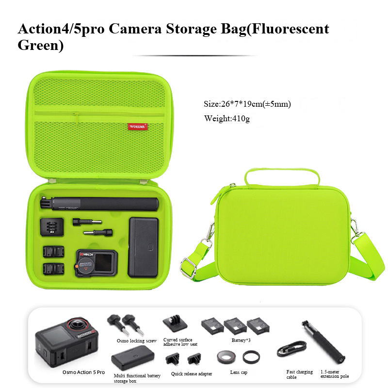 For DJI Osmo Action 3/4/5 pro  - огляд і ціна Camera Bag Travel