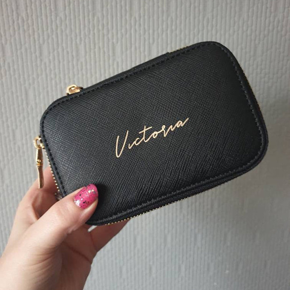 Personalised Jewellery Box Wit - огляд і ціна Travel Jewellery & Accessories Organiser