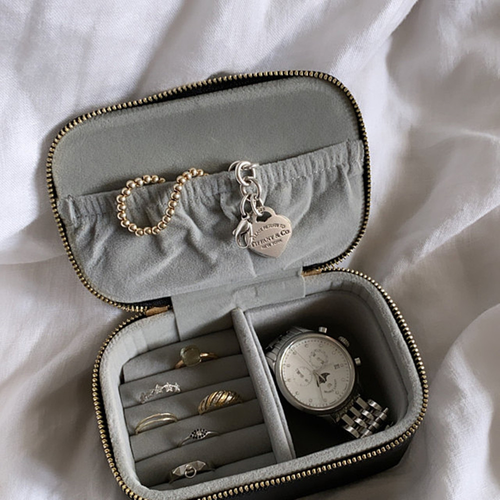 Personalised Jewellery Box Wit - огляд і ціна Travel Jewellery & Accessories Organiser