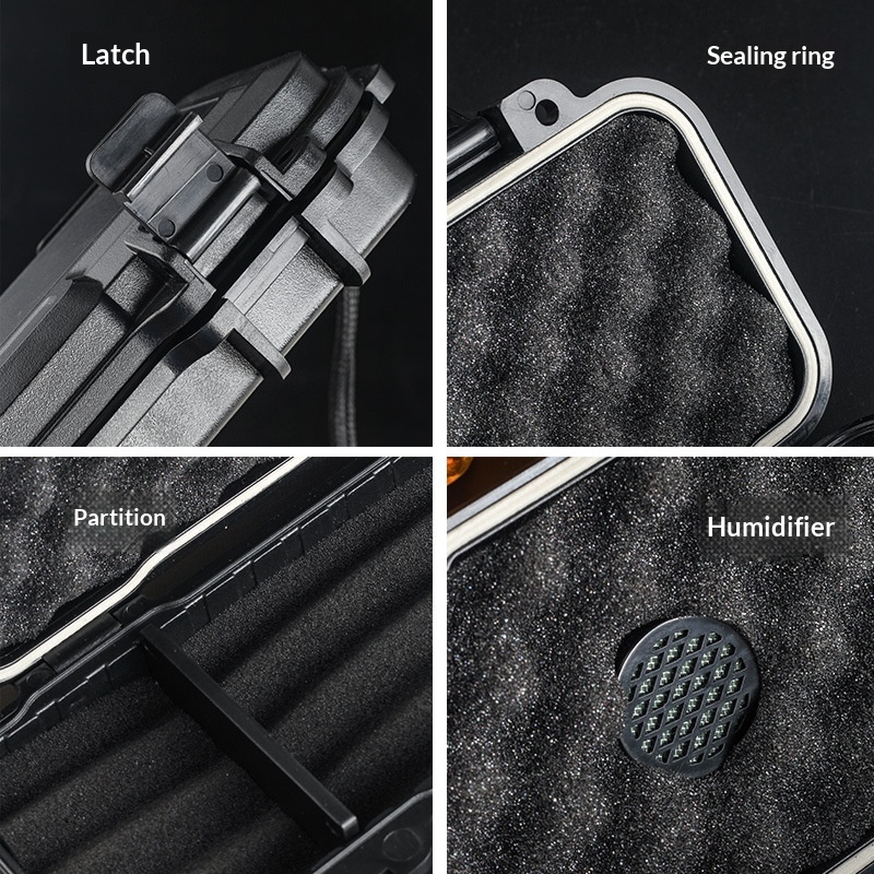 Portable Cigar Humidor With Hu - огляд і ціна Travel Accessories Gifts For Men