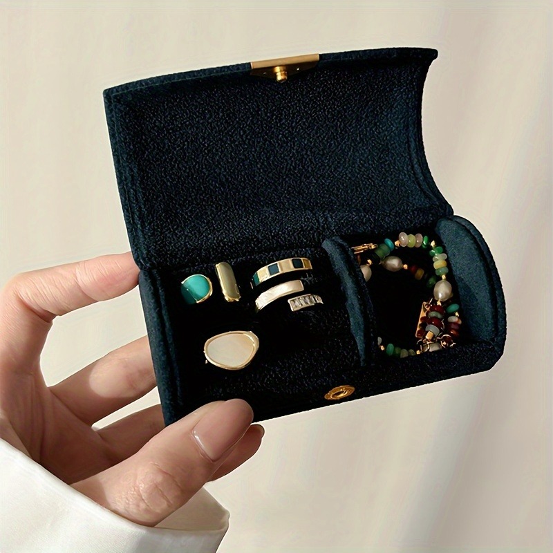 Luxury Velvet Jewellery Storag - огляд і ціна Travel Jewellery & Accessories Organiser