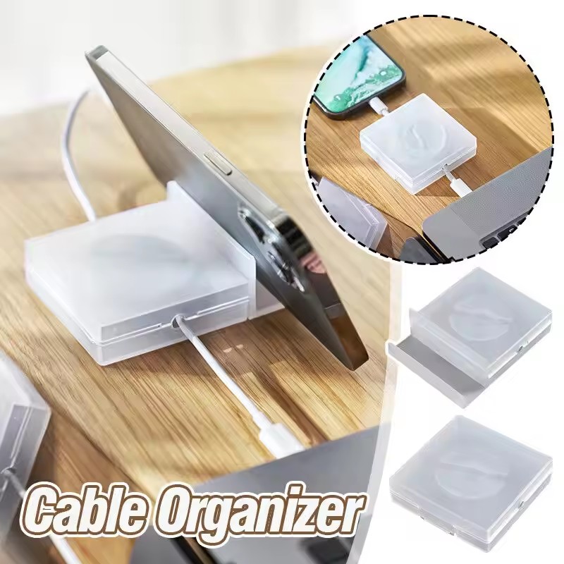 Portable Transparent Cable Org - огляд і ціна Cable Organizer Travel